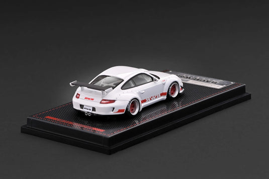 PORSCHE RWB 997 GT3 BLANC IGNITION MODEL 1:64