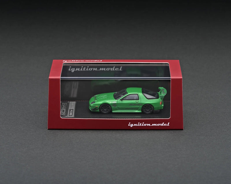 Load image into Gallery viewer, MAZDA RX-7 (FC3S) RE AMEMIYA GREEN IGNITION MODEL 1:64
