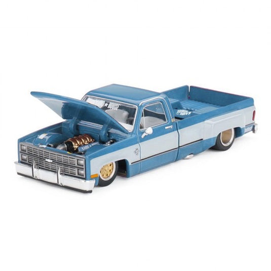 CHEVROLET SILVERADO DUALLY VINTAGE SPEC V1 KAIDO*HOUSE MINI GT 1:64