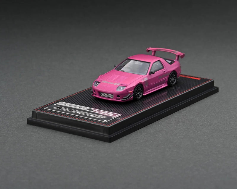 Chargez l'image dans la visionneuse de la galerie, MAZDA RX-7 (FC3S) RE AMAMIYA VIOLET IGNITION MODEL 1:64
