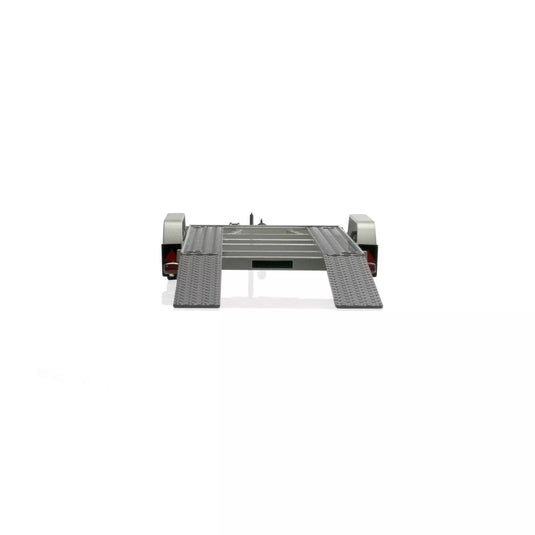 Car TRANSPORT TRAILER SILVER 1980 OTTOmobile 1:18