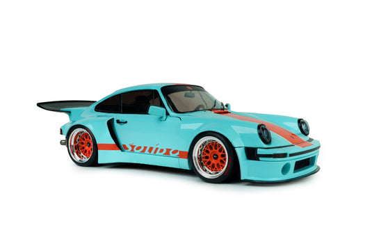 PORSCHE KS-R BY KHYZYL SALEEM METALLIC BLUE RACER 2026 SOLIDO 1:18