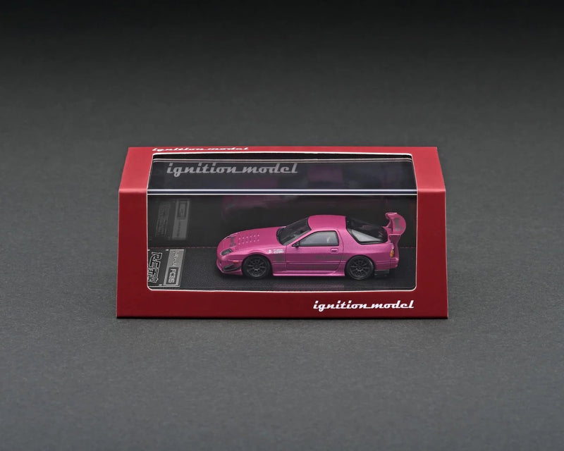 Chargez l'image dans la visionneuse de la galerie, MAZDA RX-7 (FC3S) RE AMAMIYA VIOLET IGNITION MODEL 1:64
