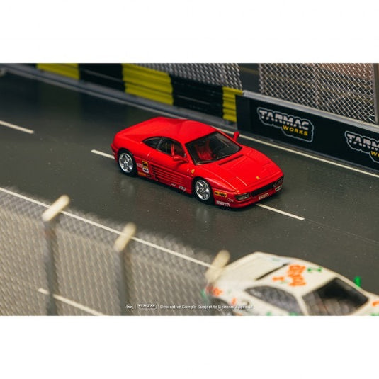 Ferrari 348 CHALLENGE RED TARMAC WORKS 1:64