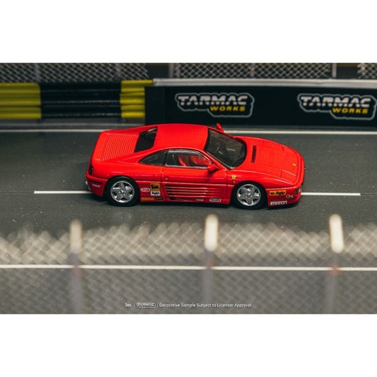 Ferrari 348 CHALLENGE RED TARMAC WORKS 1:64
