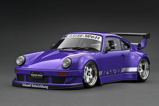 Porsche RWB 930 Purple IGNITION MODEL 1:18