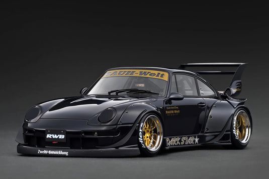 Porsche RWB 993 Black IGNITION MODEL 1:18