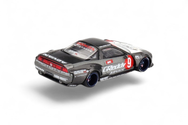 Laad de afbeelding in de Gallery-viewer, HONDA NSX TESTAUTO SPEC V1 KAIDO*HOUSE MINI GT 1:64
