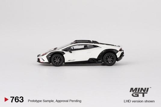Lamborghini HURACÁN STERRATO BIANCO ASOPO 2023 (LHD) MINI GT 1:64