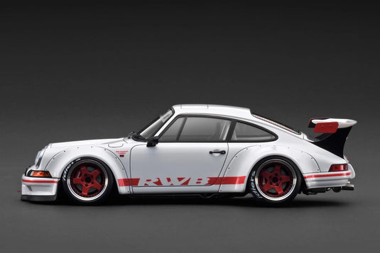 Porsche RWB Backdate White IGNITION MODEL 1:18