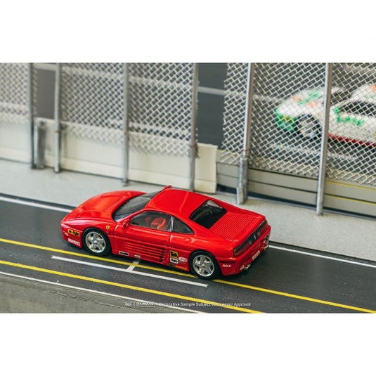 Ferrari 348 CHALLENGE RED TARMAC WORKS 1:64