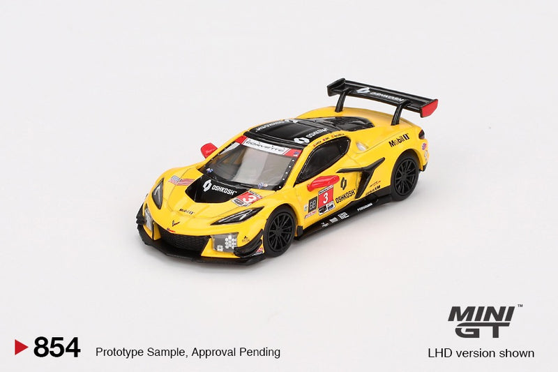 Load image into Gallery viewer, Chevrolet CORVETTE Z06 GT3.R #3 CORVETTE RACING BY PRATT MILLER MOTORSPORTS DAYTONA 24 HRS 2024 (LHD) MINI GT 1:64
