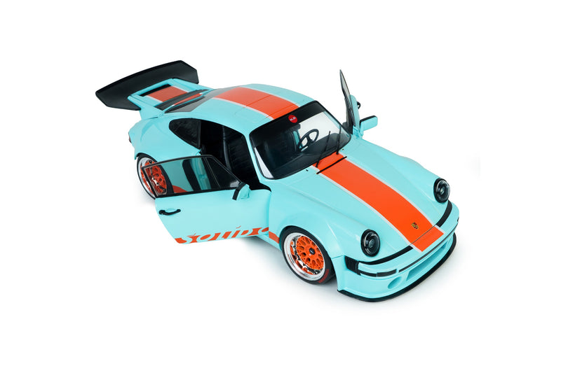 Load image into Gallery viewer, PORSCHE KS-R BY KHYZYL SALEEM METALLIC BLUE RACER 2026 SOLIDO 1:18
