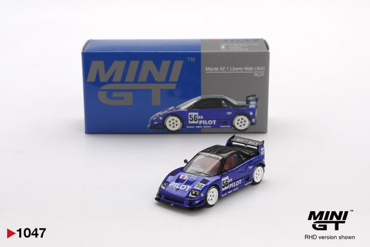 MAZDA AZ-1 LIBERTY WALK LB40 PILOT 2024 MINI GT 1:64