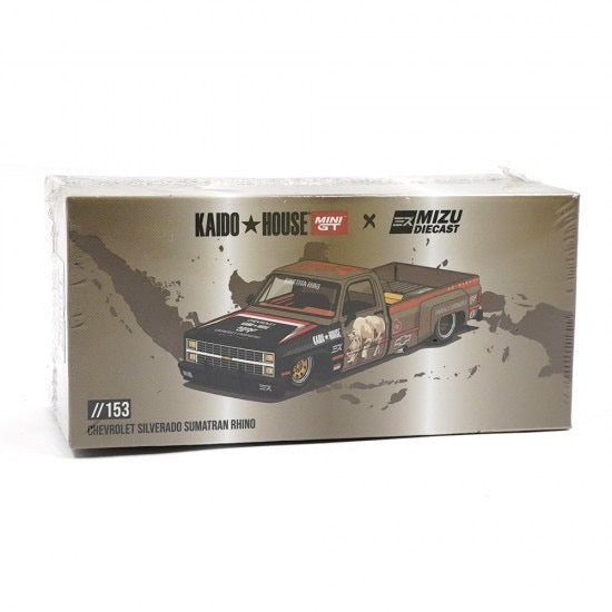 Load image into Gallery viewer, CHEVROLET SILVERADO SUMATRAN RHINO 1980 MINI GT 1:64
