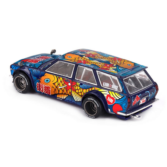 Datsun 510 WAGON KOI V1 1969 MINI GT 1:64
