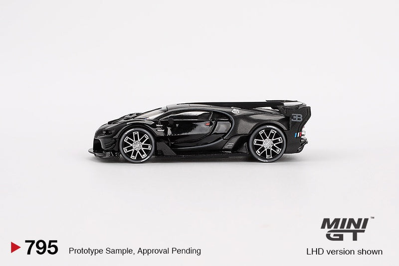 Load image into Gallery viewer, BUGATTI VISION GRAN TURISMO BLACK 2015 MINI GT 1:64
