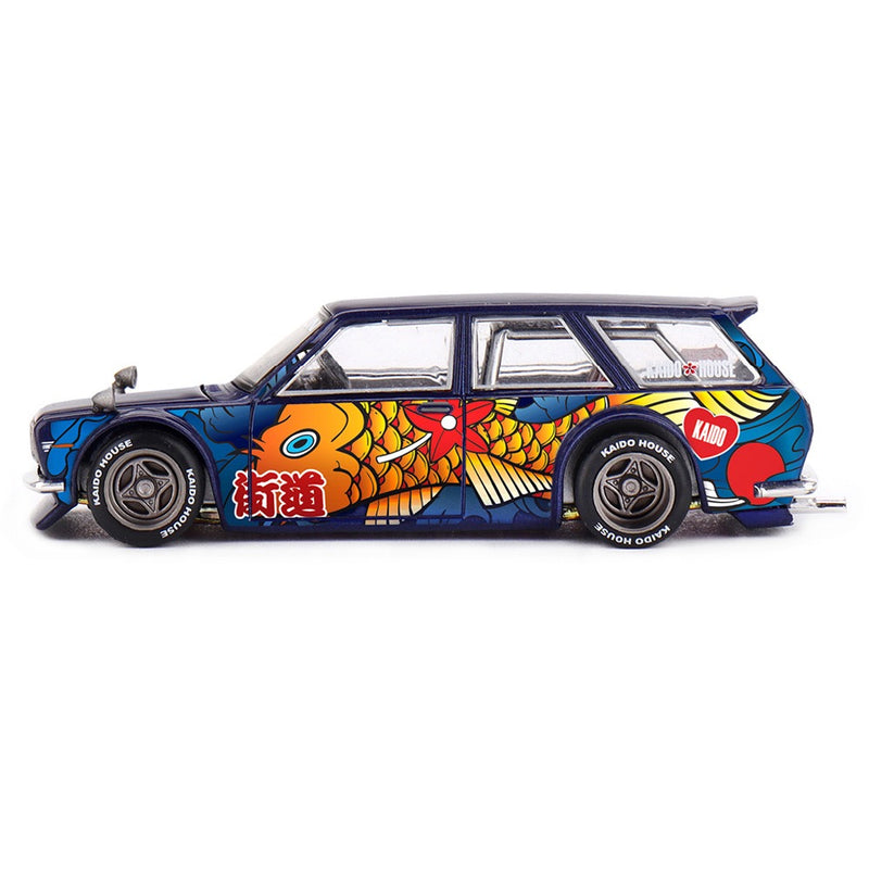 Load image into Gallery viewer, Datsun 510 WAGON KOI V1 1969 MINI GT 1:64
