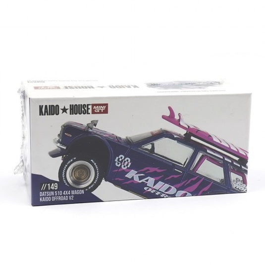 DATSUN 510 WAGON 4X4 KAIDO OFFROAD V2 1969 MINI GT 1:64