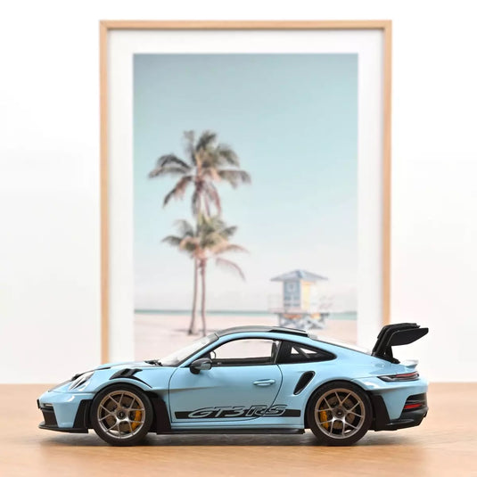 Porsche 911 GT3 RS w/Weissach Pack 2022 Blue NOREV 1:18