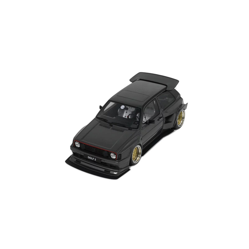 Load image into Gallery viewer, VOLKSWAGEN GOLF II GTI BY KHYZYL SALEEM ASCOT GREY METALLIC 2021 OTTOmobile 1:18
