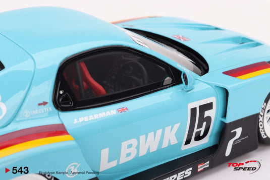Mazda RX-7 LBWK Super Silhouette – Europe 2024 Special TOP SPEED 1:18 Scale model - Special JDM icon