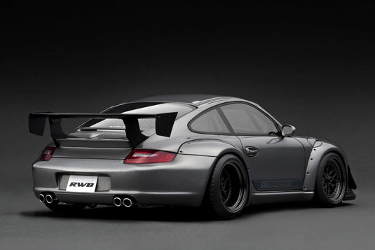 Porsche RWB 997 GT3 Gray IGNITION MODEL 1:18