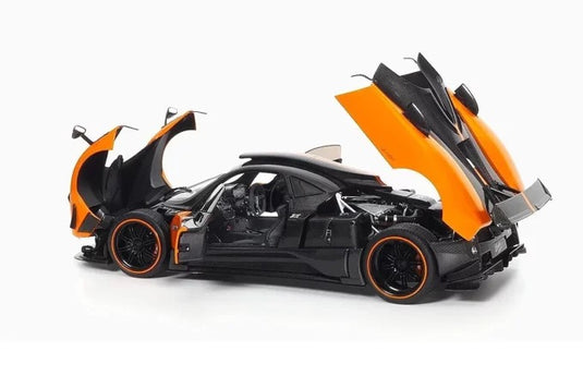 Pagani ZONDA Cinque Coupe ORANGE Arancio St. Tropez (LIMITED EDITION 1007/1008 pieces) ALMOST REAL 1:18