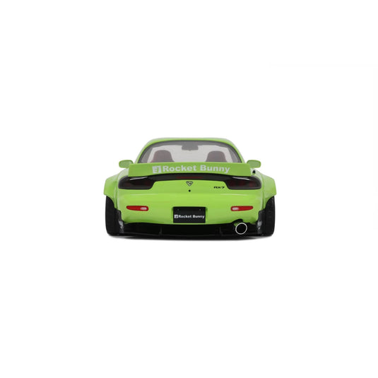 Mazda RX7 (FD3S) ROCKET BUNNY AERO (V1) PEARL GREEN 2015 OTTOmobile 1:18