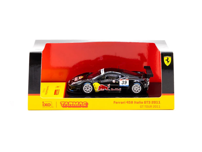 Chargez l'image dans la visionneuse de la galerie, Ferrari 458 ITALIA GT3 2011 GT TOUR TARMAC WORKS 1:64
