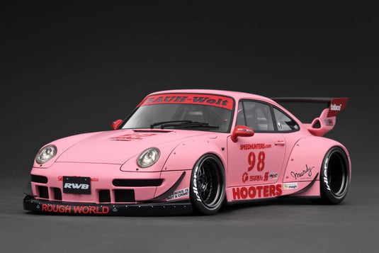 Porsche RWB 993 Pink IGNITION MODEL 1:18