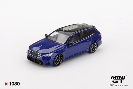 BMW M5 (G99) TOURING MARINA BAY BLUE METALLIC 2024 MINI GT 1:64