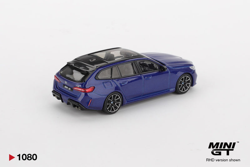 Load image into Gallery viewer, BMW M5 (G99) TOURING MARINA BAY BLUE METALLIC 2024 MINI GT 1:64
