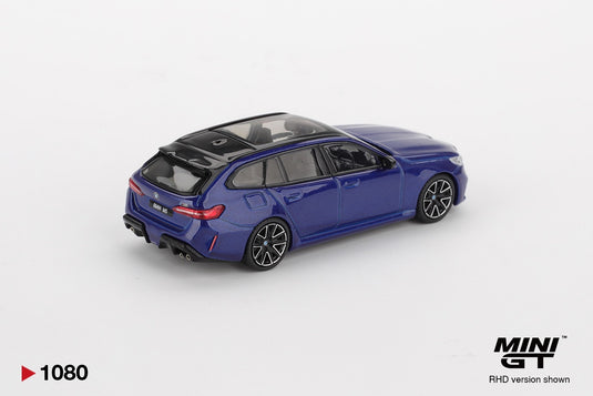 BMW M5 (G99) TOURING MARINA BAY BLUE METALLIC 2024 MINI GT 1:64