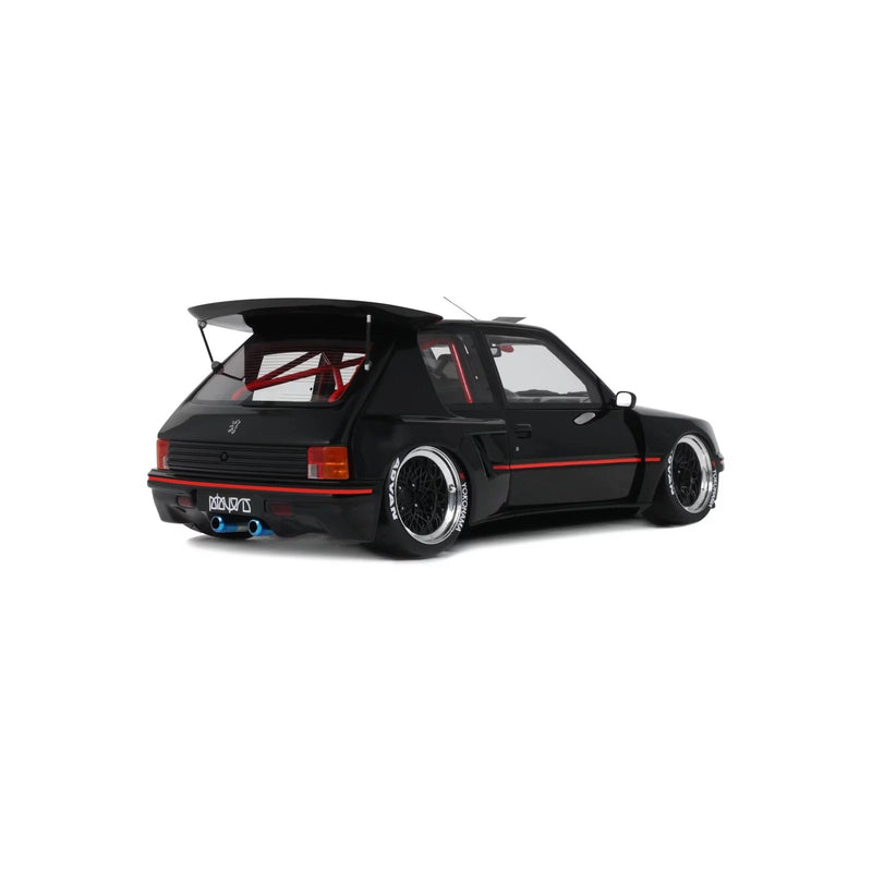 Load image into Gallery viewer, Peugeot 205 KHYZYL SALEEM BLACK 2018 OTTOmobile 1:18

