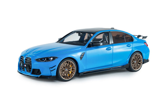 BMW M3 PERFORMANCE PARTS DAYTONA BEACH BLUE 2024 SOLIDO 1:18
