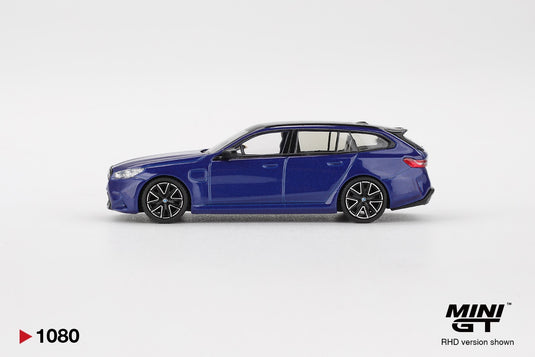 BMW M5 (G99) TOURING MARINA BAY BLUE METALLIC 2024 MINI GT 1:64