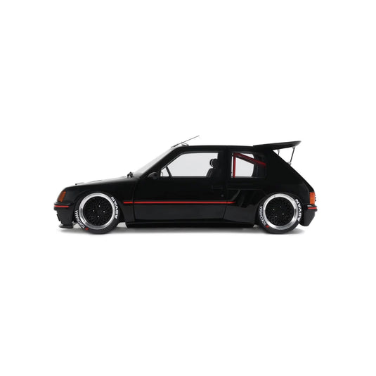 Peugeot 205 KHYZYL SALEEM BLACK 2018 OTTOmobile 1:18