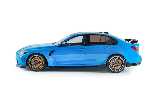 BMW M3 PERFORMANCE PARTS DAYTONA BEACH BLUE 2024 SOLIDO 1:18