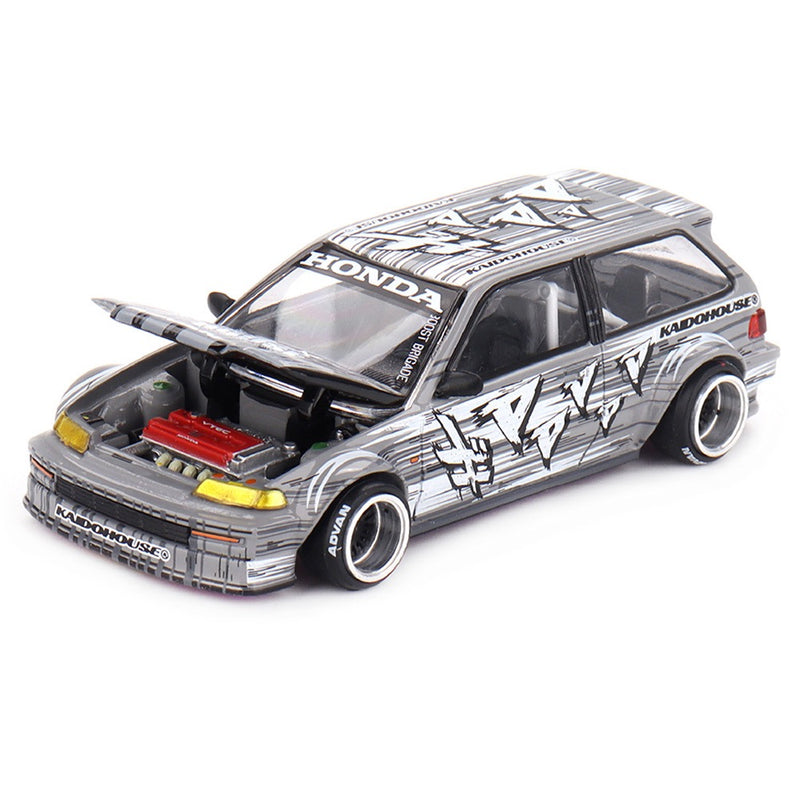 Chargez l'image dans la visionneuse de la galerie, Honda CIVIC (EF) KAIDO MANGA V1 1987 MINI GT 1:64
