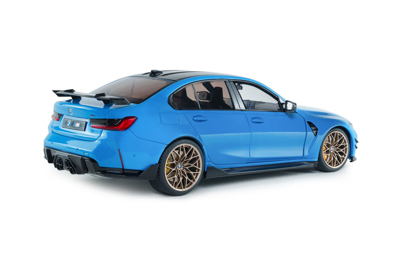 Load image into Gallery viewer, BMW M3 PERFORMANCE PARTS DAYTONA BEACH BLUE 2024 SOLIDO 1:18
