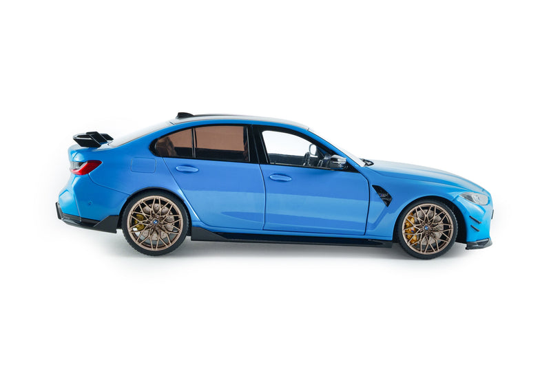 Load image into Gallery viewer, BMW M3 PERFORMANCE PARTS DAYTONA BEACH BLUE 2024 SOLIDO 1:18

