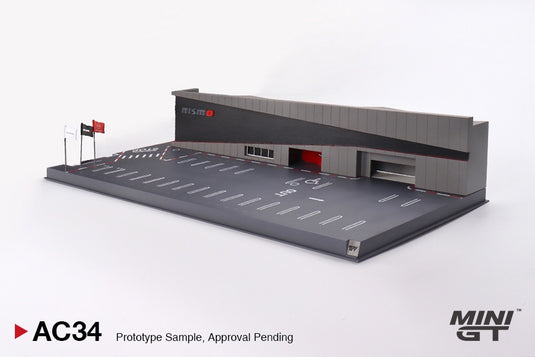 Nissan DIORAMA MOTORSPORT & CUSTOMIZING NISMO OPERATION CENTER 2024 (Without the cars) MINI GT 1:64