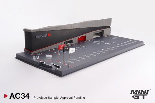 Nissan DIORAMA MOTORSPORT & CUSTOMIZING NISMO OPERATION CENTER 2024 (Without the cars) MINI GT 1:64