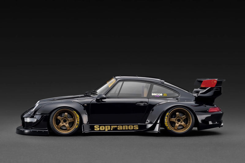 Chargez l'image dans la visionneuse de la galerie, Porsche RWB 993 NOIR IGNITION MODEL 1:18
