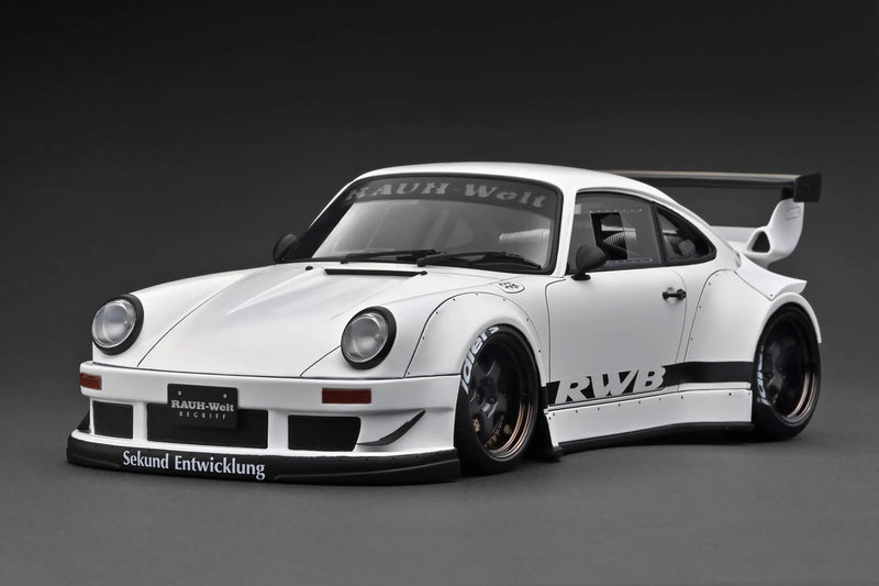 Load image into Gallery viewer, Porsche RWB 930 White matt IGNITION MODEL 1:18

