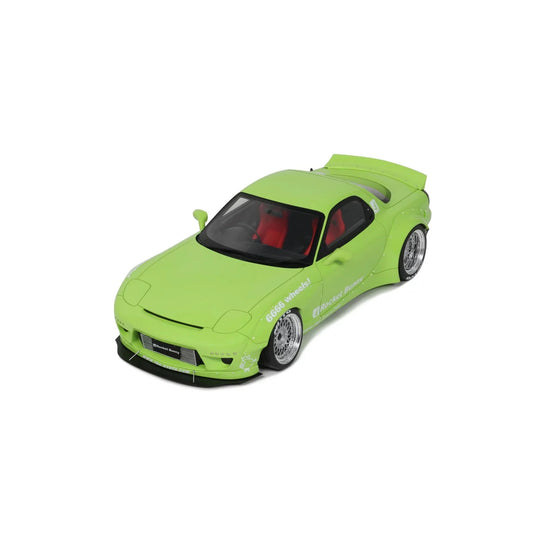 Mazda RX7 (FD3S) ROCKET BUNNY AERO (V1) PEARL GREEN 2015 OTTOmobile 1:18