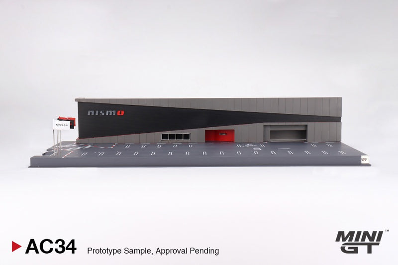 Load image into Gallery viewer, Nissan DIORAMA MOTORSPORT &amp; CUSTOMIZING NISMO OPERATION CENTER 2024 (Without the cars) MINI GT 1:64
