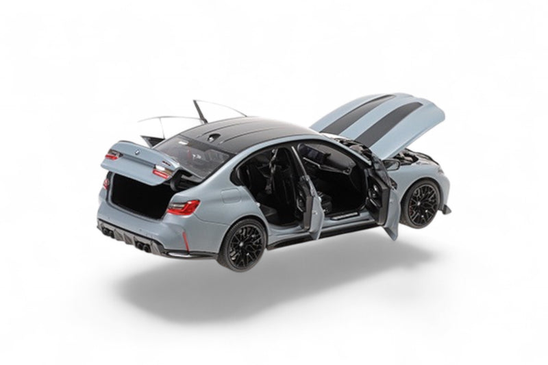 Load image into Gallery viewer, Bmw M3 CS 2023 GREY METALLIC MINICHAMPS 1:18
