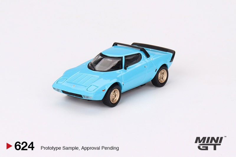 Load image into Gallery viewer, LANCIA STRATOS HF STRADALE 1975 BLUE MINI GT 1:64
